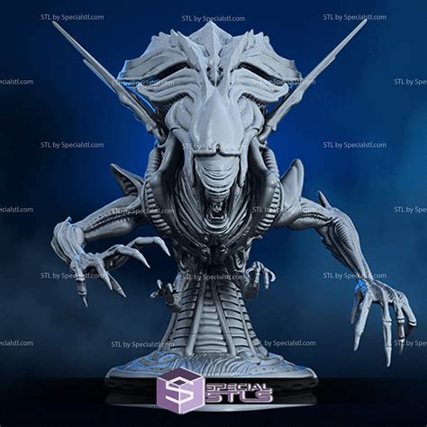 alien queen stl.